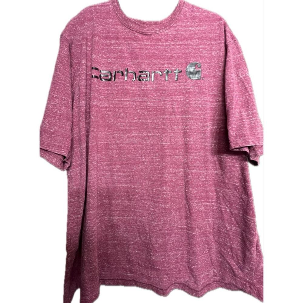 Pink carhartt t shirt 2xl loose fit